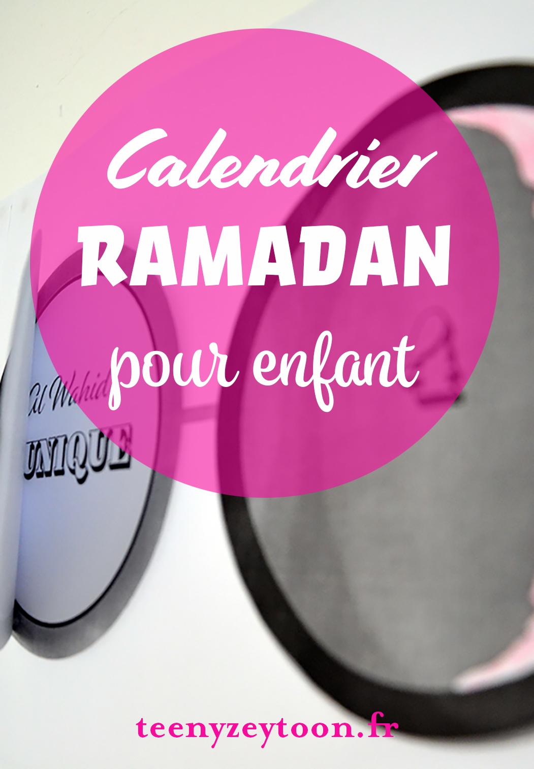 Ramadan 2023 - Calendrier avent Ramadan enfant activité islam